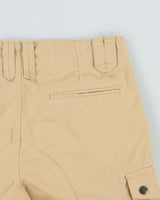 Vintage Y2K Adidas Originals Desert Khaki Embroidered Canvas Cargo Shorts - W29