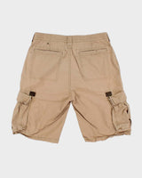 Vintage Y2K 00s Nautica Desert Khaki Canvas Baggy Fit Cargo Shorts - W34