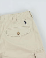 Vintage Polo Ralph Lauren Relaxed Fit Canvas Cargo Shorts - W32