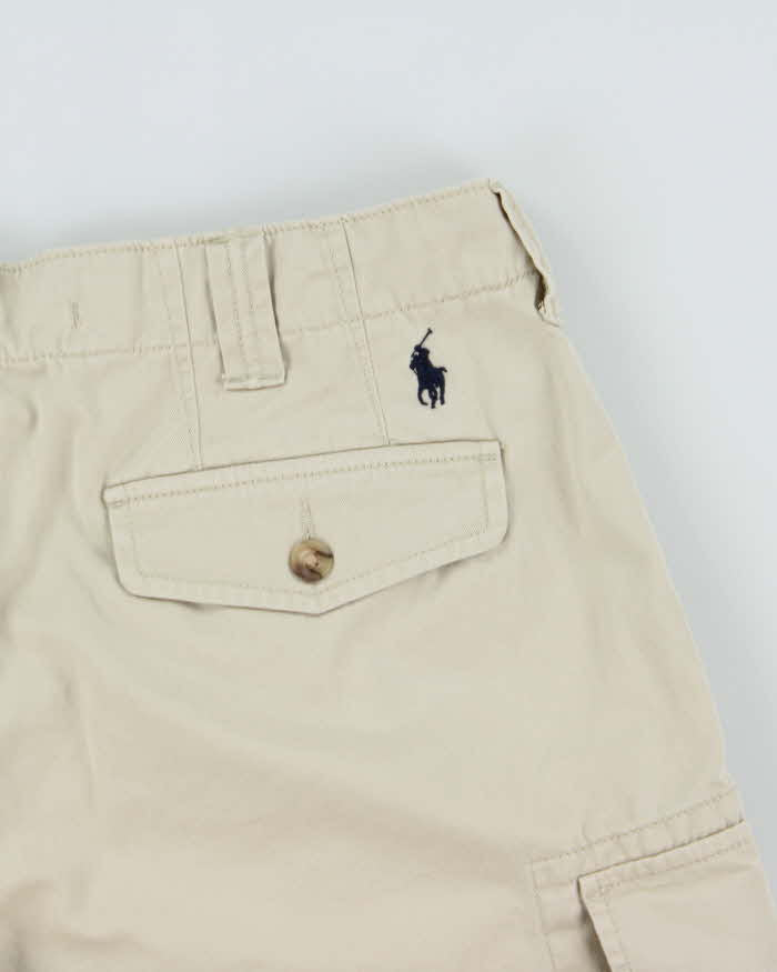 Vintage Polo Ralph Lauren Relaxed Fit Canvas Cargo Shorts - W32