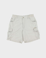 Vintage 1990s Columbia Canvas Multi Pocket Bermuda Shorts - W30