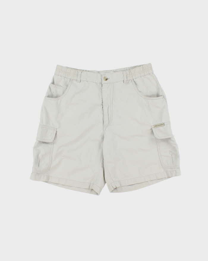 Vintage 1990s Columbia Canvas Multi Pocket Bermuda Shorts - W30