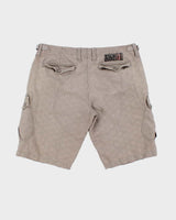 Vintage Y2K 00s Armani Exchange Patterned Relaxed Fit Cargo Shorts - W36
