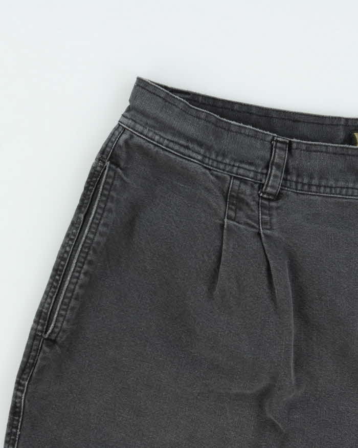 Vintage 1990s Rusty Surf Denim Baggy Bermuda Shorts - W34