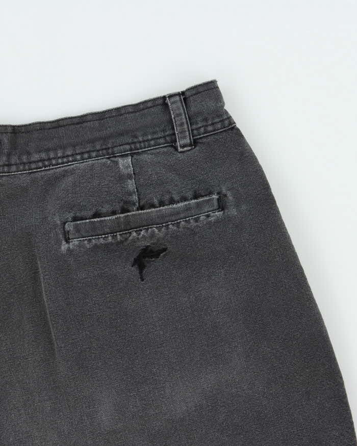 Vintage 1990s Rusty Surf Denim Baggy Bermuda Shorts - W34