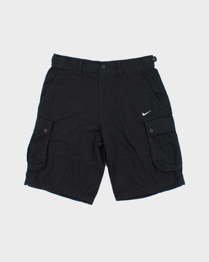 Vintage Y2K 00s Nike Canvas Loose Fit Cargo Shorts - W32