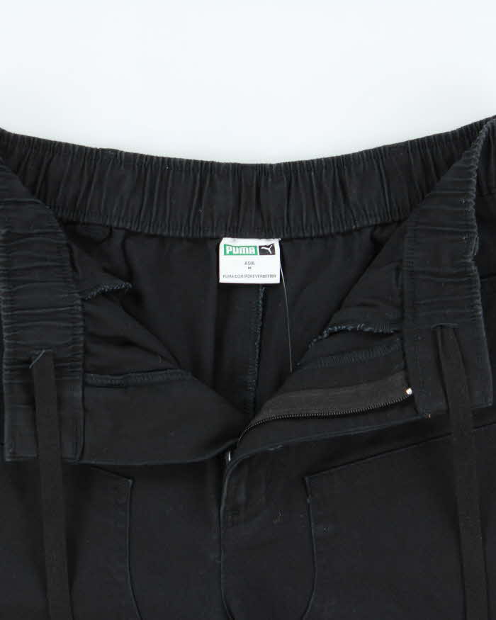 Vintage Puma Canvas Double Knee Loose Fit Long Shorts - W30