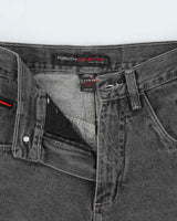Vintage 1990s Fubu Collection Baggy Fit Denim Carpenter Shorts - W30