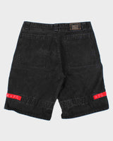 Vintage 1990s Le Jean De Marithe Francois Girbaud Baggy Fit Multi-Pocket Denim Shorts - W40