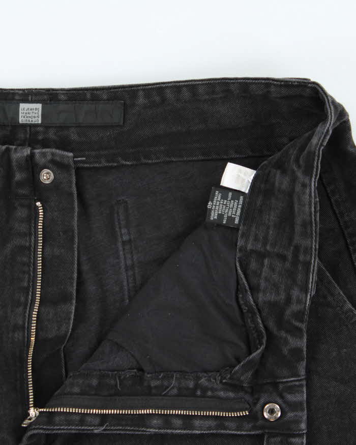 Vintage 1990s Le Jean De Marithe Francois Girbaud Baggy Fit Multi-Pocket Denim Shorts - W40