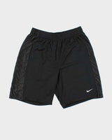 Vintage Y2K 00s Nike Embroidered Shell Mesh Basketball Shorts - L