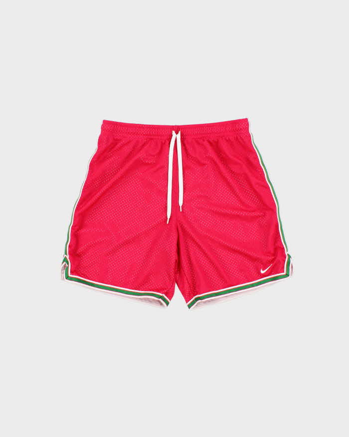 Vintage Nike Hot Pink Loose Fit Mesh Running Shorts - S