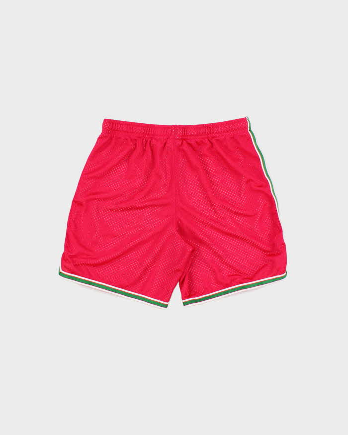 Vintage Nike Hot Pink Loose Fit Mesh Running Shorts - S