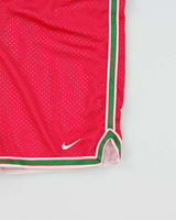 Vintage Nike Hot Pink Loose Fit Mesh Running Shorts - S