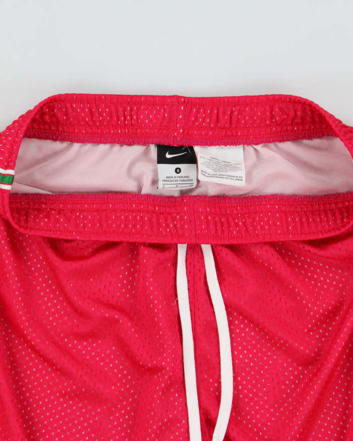 Vintage Nike Hot Pink Loose Fit Mesh Running Shorts - S