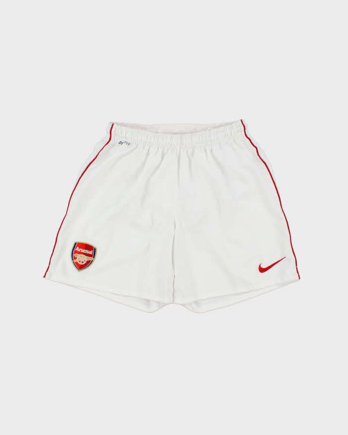 Vintage 2010-11 Nike Dri-Fit Arsenal FC Football Home Shorts - S