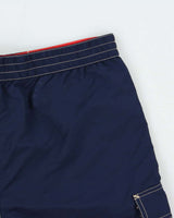Vintage Polo Ralph Lauren Contrast Stitch Relaxed Fit Swim Shorts - S