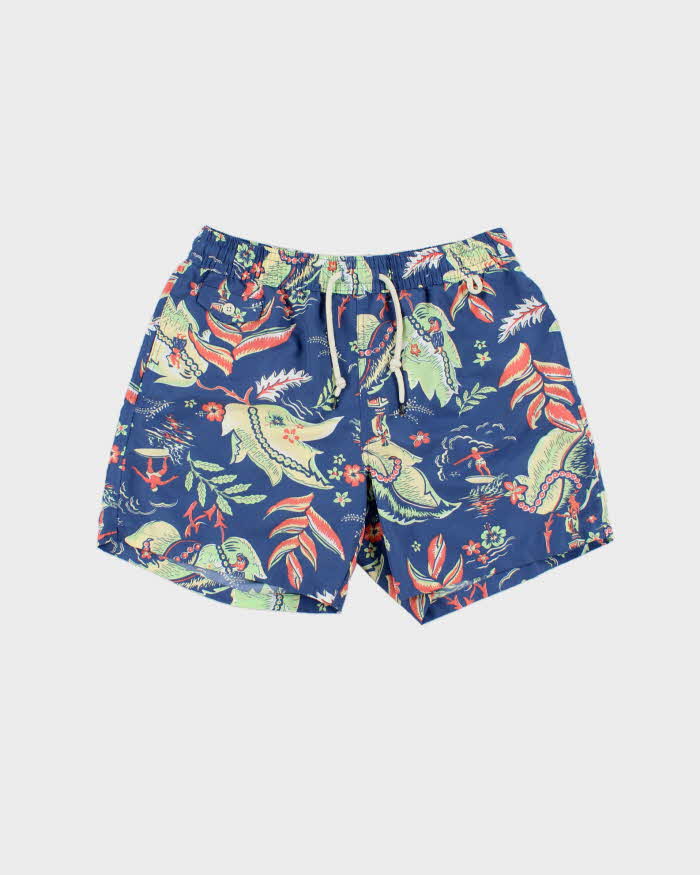 Vintage Polo Ralph Lauren Hawaiian Relaxed Fit Classic Swim Shorts - M