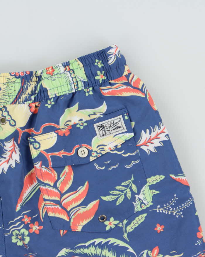 Vintage Polo Ralph Lauren Hawaiian Relaxed Fit Classic Swim Shorts - M