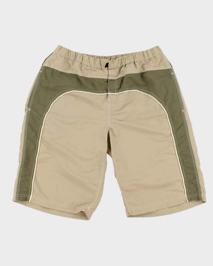 Vintage Y2K 00s Helly Hansen Loose Fit Khaki Shell Active Shorts - XL