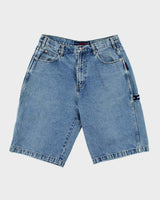Vintage 1990s Phat Farm Baggy Fit Denim Carpenter Shorts - W34