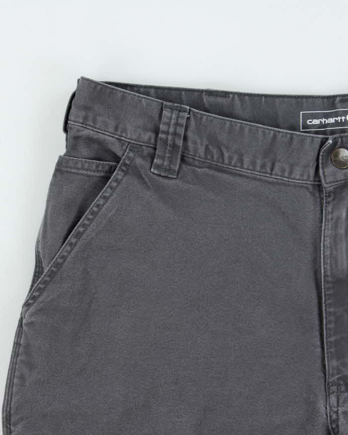 Vintage Carhartt Rugged Flex Relaxed Fit Canvas Utility Shorts - W36