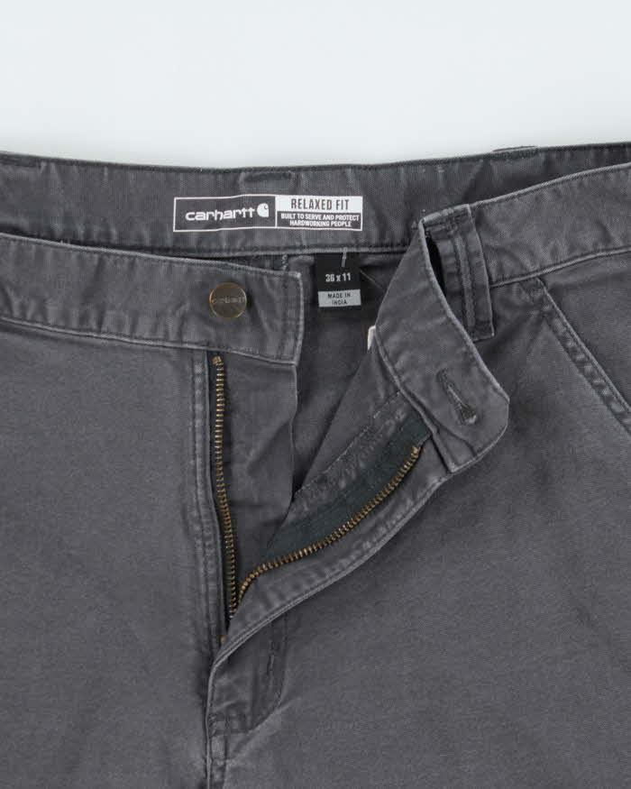 Vintage Carhartt Rugged Flex Relaxed Fit Canvas Utility Shorts - W36