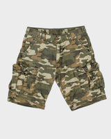 Vintage Y2K 00s Levi's White Tab Duck Camo Loose Fit Canvas Cargo Shorts - W36