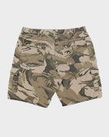 Vintage Y2K 00s Wrangler Woodland Camo Loose Fit Canvas Cargo Shorts - W38