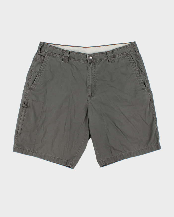 Vintage Y2K 00s Columbia Loose Fit Canvas Technical Shorts - W38