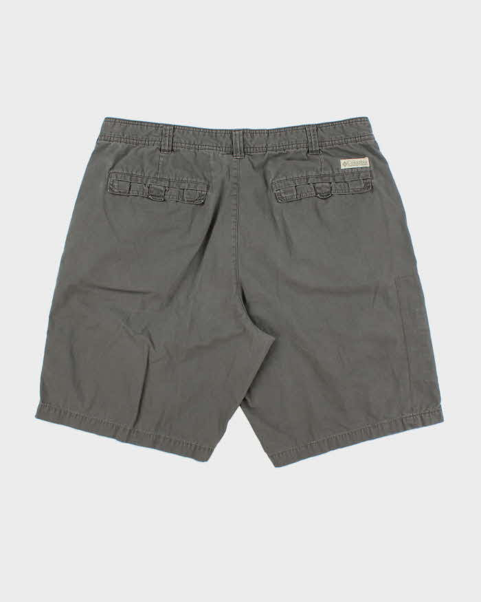 Vintage Y2K 00s Columbia Loose Fit Canvas Technical Shorts - W38