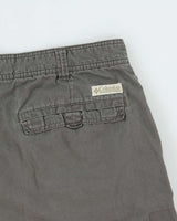 Vintage Y2K 00s Columbia Loose Fit Canvas Technical Shorts - W38
