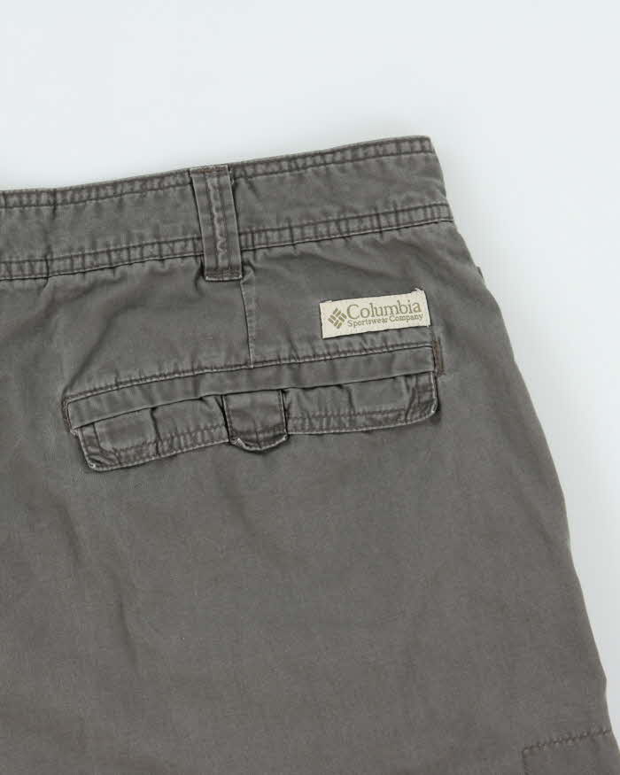 Vintage Y2K 00s Columbia Loose Fit Canvas Technical Shorts - W38