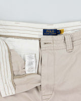 Vintage Polo Ralph Lauren Classic Canvas Chino Cargo Shorts - W36