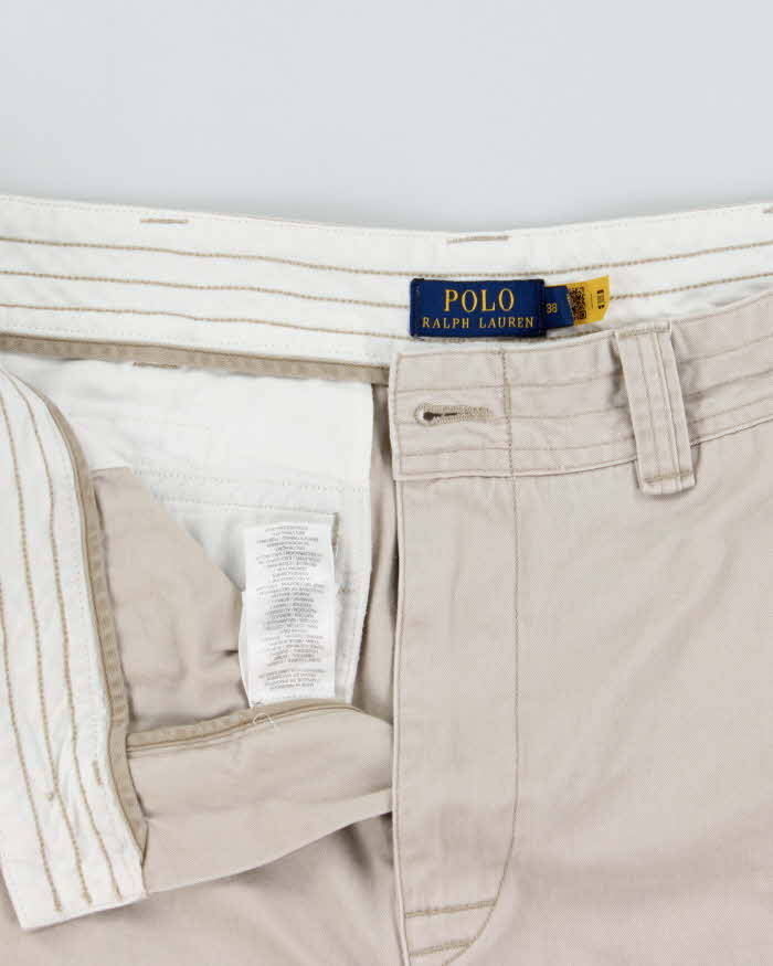 Vintage Polo Ralph Lauren Classic Canvas Chino Cargo Shorts - W36