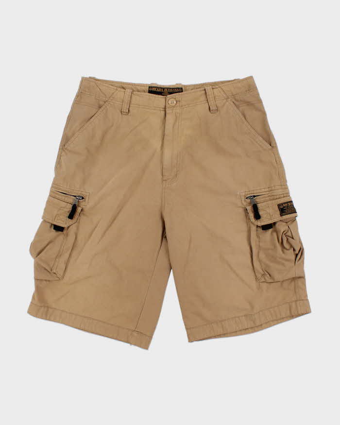 Vintage Y2K 00s Dickies USA Tan Loose Fit Cargo Shorts - W32