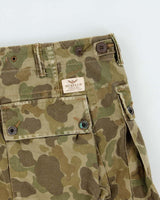 Vintage Polo Ralph Lauren Surplus Duck Camo Loose Fit Field Canvas Cargo Shorts - W36