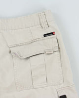 Vintage Y2K 00s Quiksilver Baggy Fit Canvas Cargo Shorts - W34
