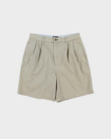 Vintage Y2K 00s Tommy Hilfiger Double Pleated Chino Bermuda Shorts - W30