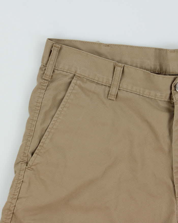 Vintage Carhartt 'Presenter Bermuda' Canvas Relaxed Fit Chino Shorts - W34