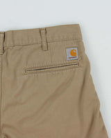 Vintage Carhartt 'Presenter Bermuda' Canvas Relaxed Fit Chino Shorts - W34