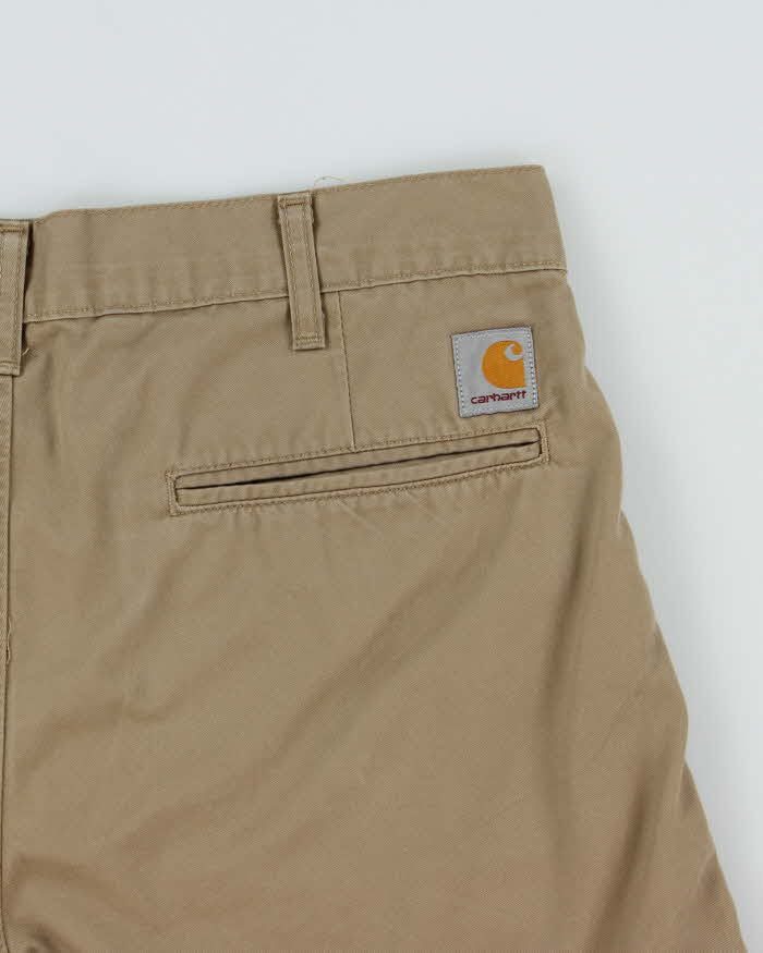 Vintage Carhartt 'Presenter Bermuda' Canvas Relaxed Fit Chino Shorts - W34