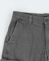 Vintage Y2K 00s Quiksilver Loose Fit Canvas Cargo Shorts - W29