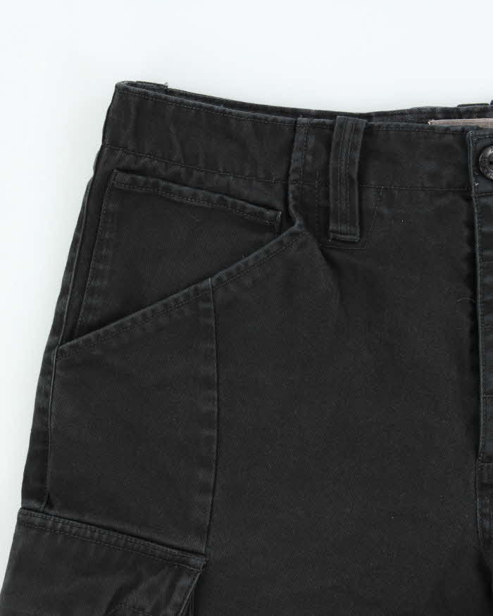 Vintage Armani Exchange Heavyweight Canvas Relaxed Fit Cargo Shorts - W34