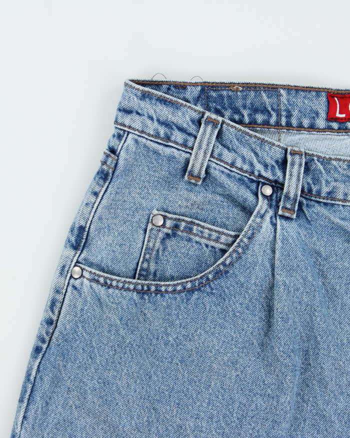 Vintage 1996 Levi's SilverTab Batwing Made In USA Baggy Denim Shorts - W34