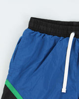 Vintage Nike Big Swoosh Stripe Relaxed Fit Shell Shorts - M
