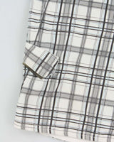 Vintage Y2K 00s Nike Plaid Soft Shell Relaxed Fit Board Shorts - L