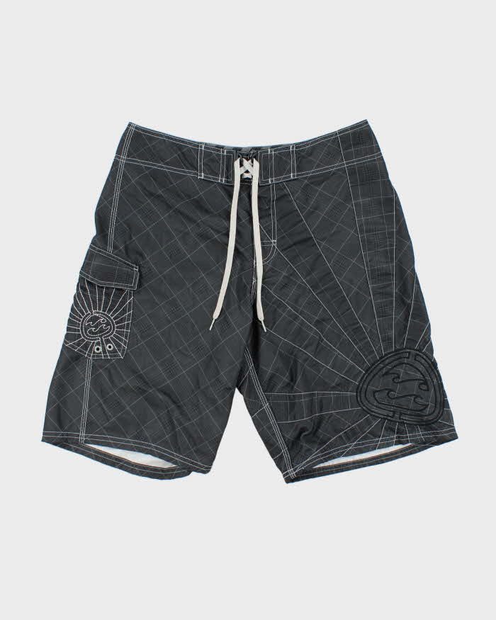 Vintage Y2K 00s Billabong Embroidered Relaxed Fit Board Shorts - L