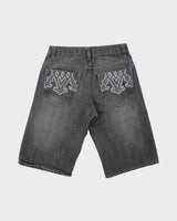 Vintage Y2K 00s Avirex Embroidered Loose Fit Denim Shorts - W30