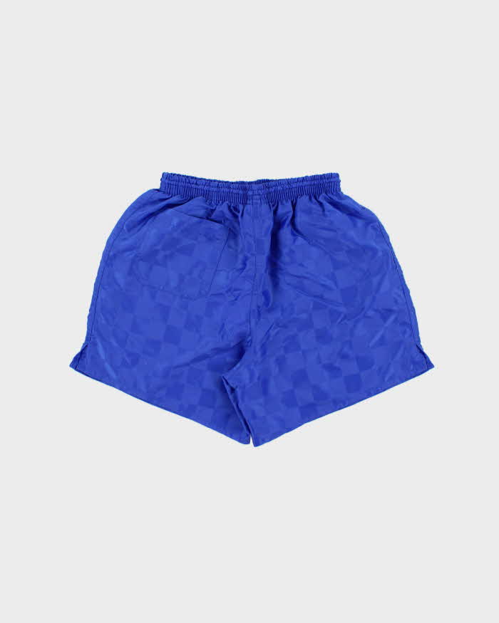 Vintage 1990s Umbro Shell Checkboard Sports Shorts - M